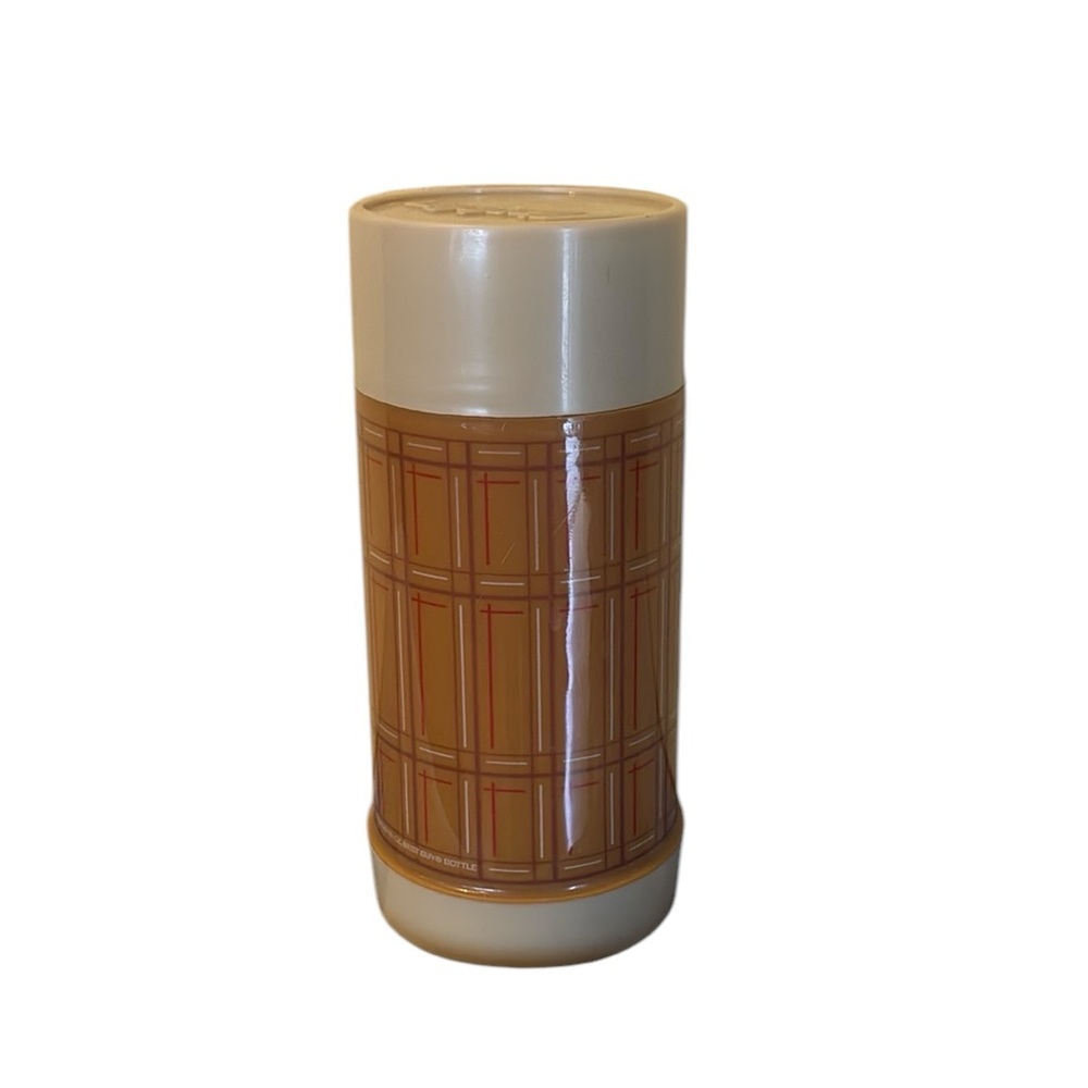 Aladdin’s Plaid Insulated Thermos 20 oz wide mouth